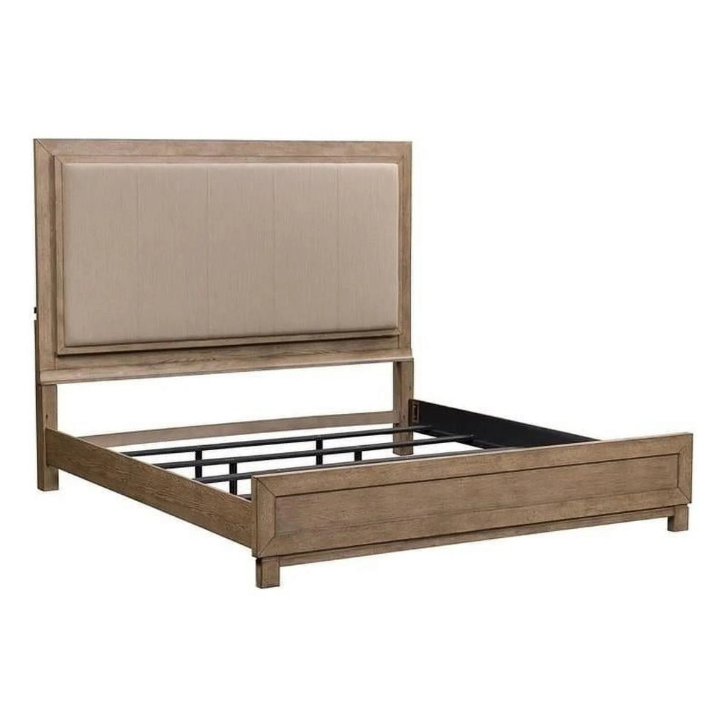 King Upholstered Wood Bed W476802