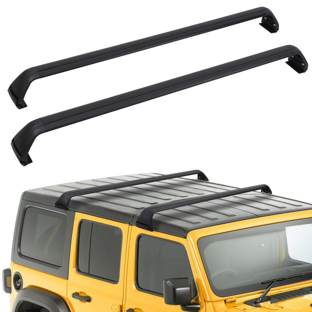 Heavy Duty Steel Roof Rack Cross Bar for Jeep Wrangler JK JL Unlimited G455