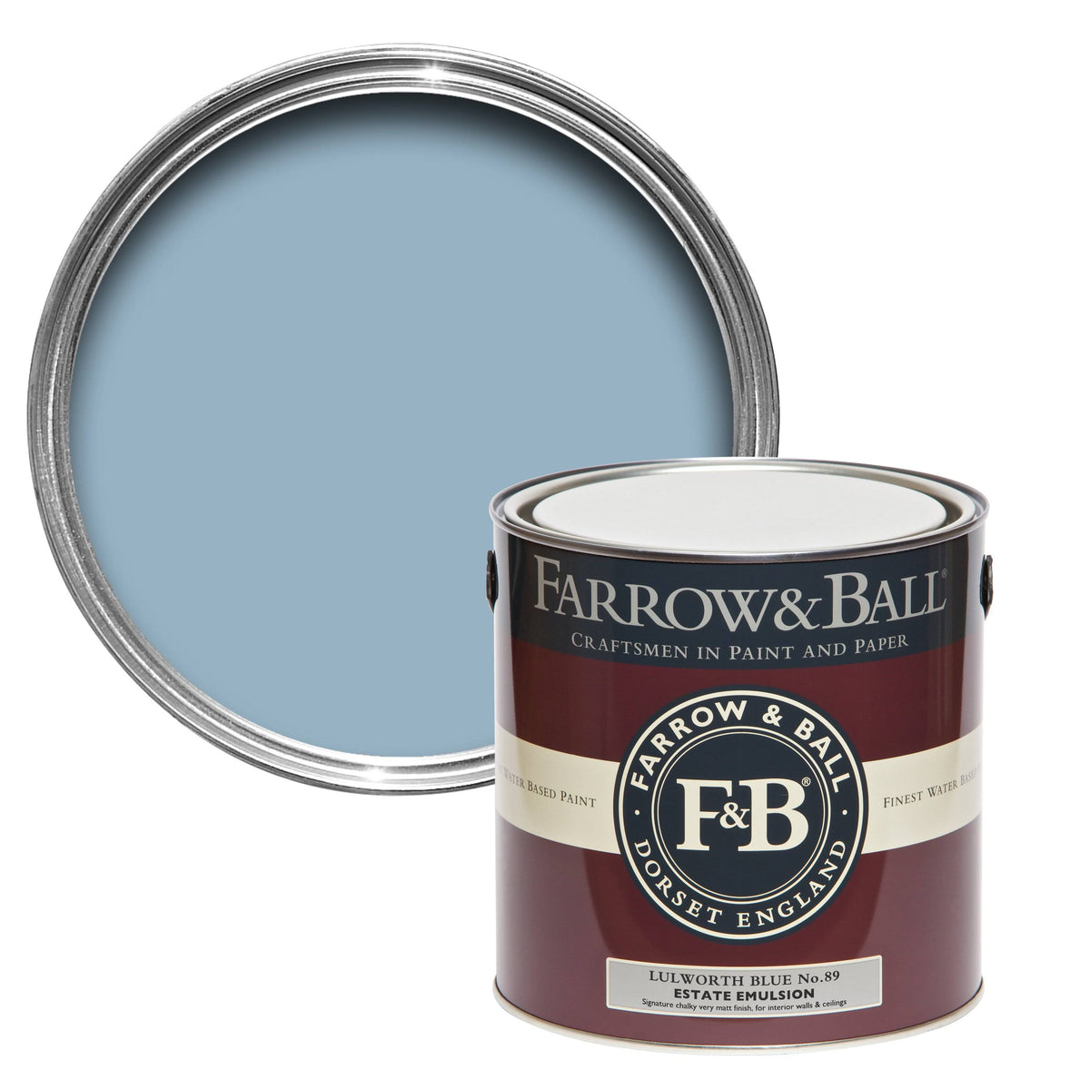 Lulworth Blue Paint US Gallon Dead Flat X23475