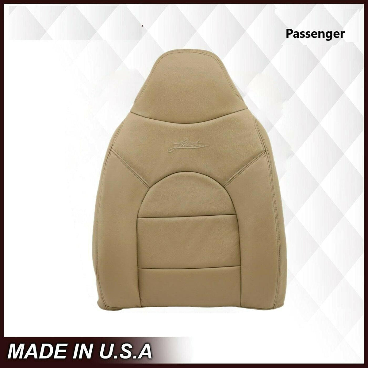 Genuine Leather Seat Cover in Medium Parchment Tan P541784