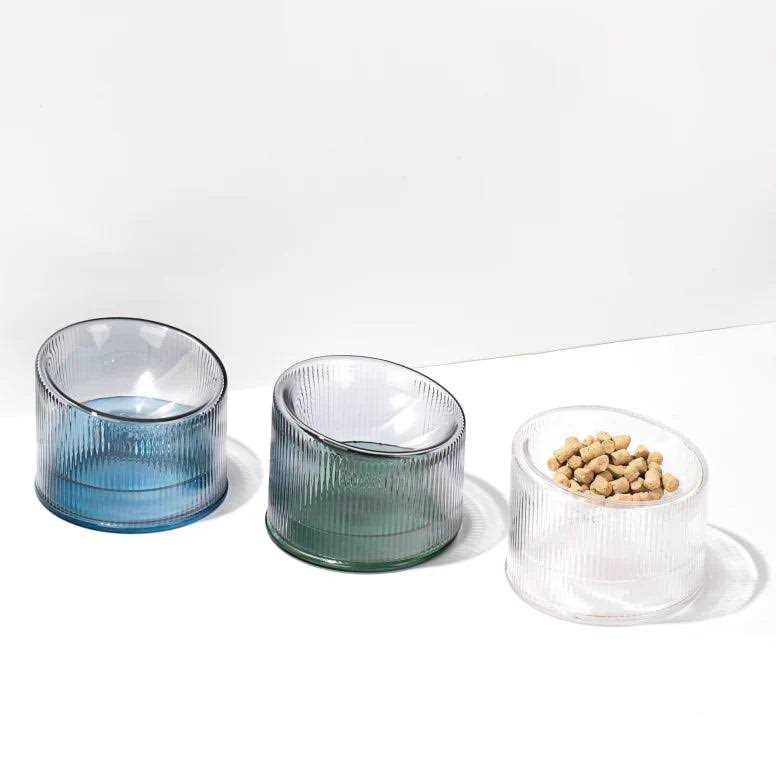 Handmade Glass Cat Bowl X1141