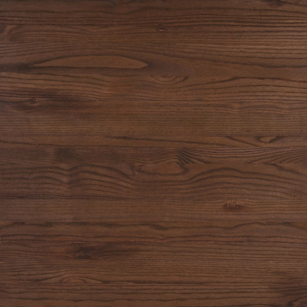 Black Metal Table with Walnut Finished Wood Top B7094