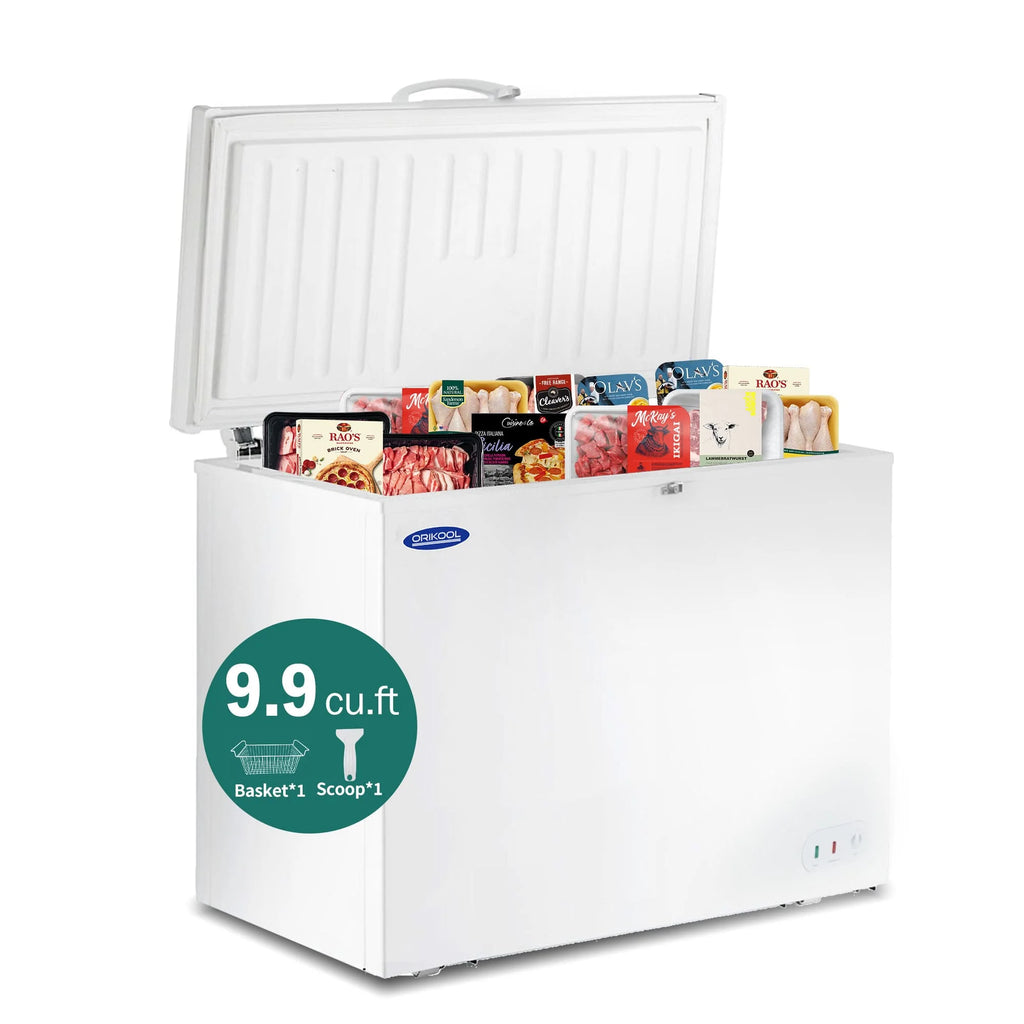 9.9 Cu.ft Chest Freezer with Lockable Lid T261