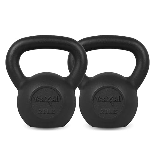 5-80 lbs Cast Iron Kettlebell P54981