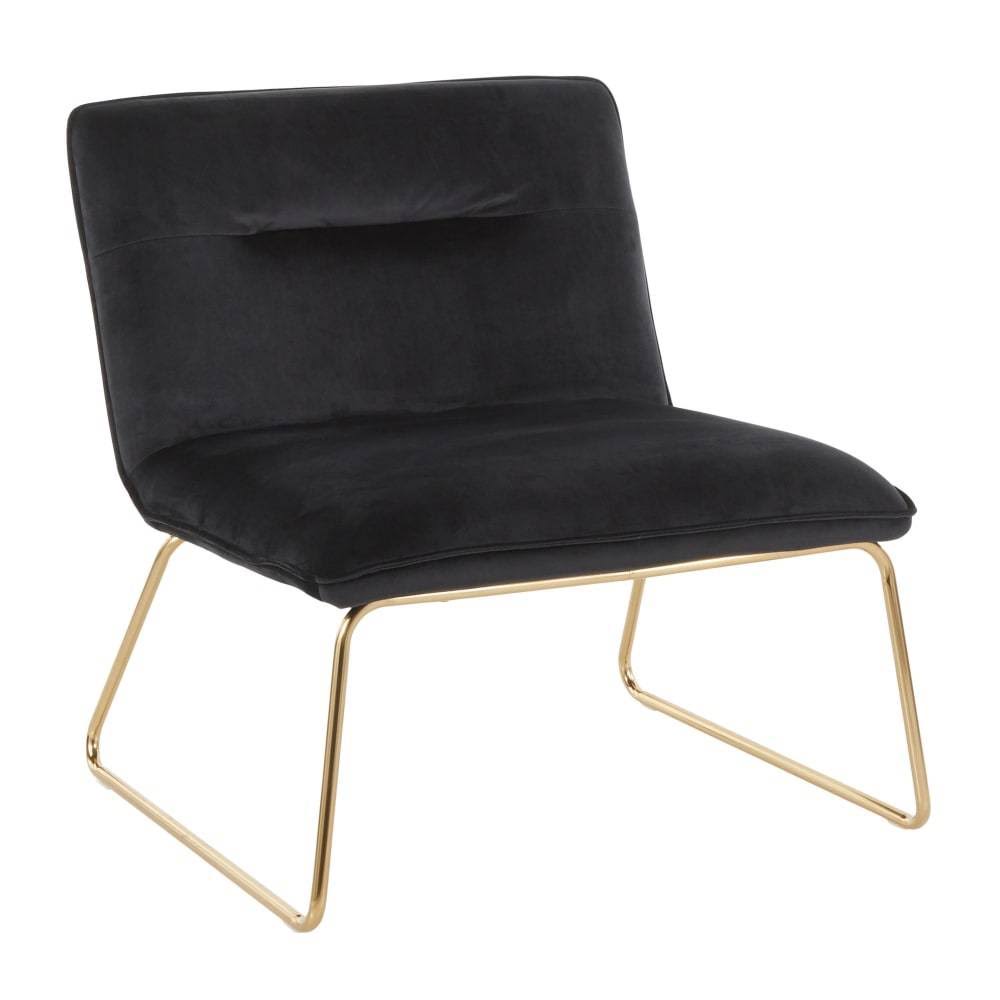 Cream Velvet Accent Chair P9008