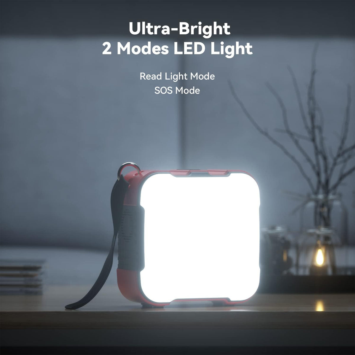 Portable Power Station 26400mAh 98Wh 120W Peak 240W 110V AC Outlets Battery Pack with Flashlight DC QC PD E13926