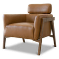 Tan Full Grain Leather Accent Armchair L825121