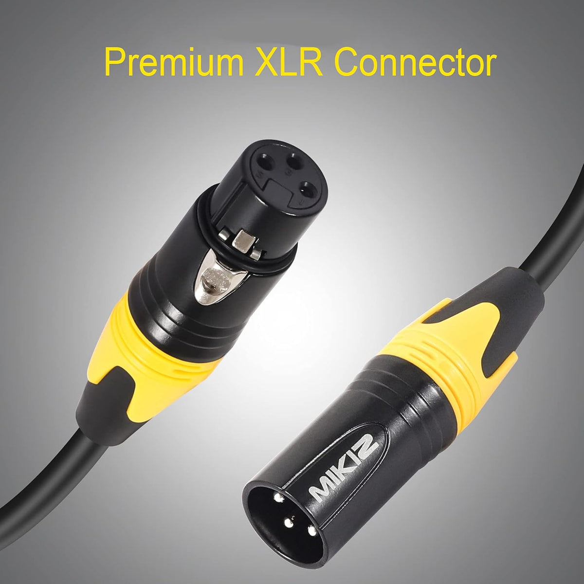 25 ft XLR Male to Female Patch Cables U498