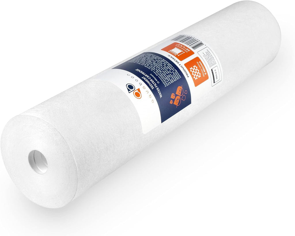 5 Micron 20 Sediment Water Filter Replacement Cartridge, 10 Pack H312362