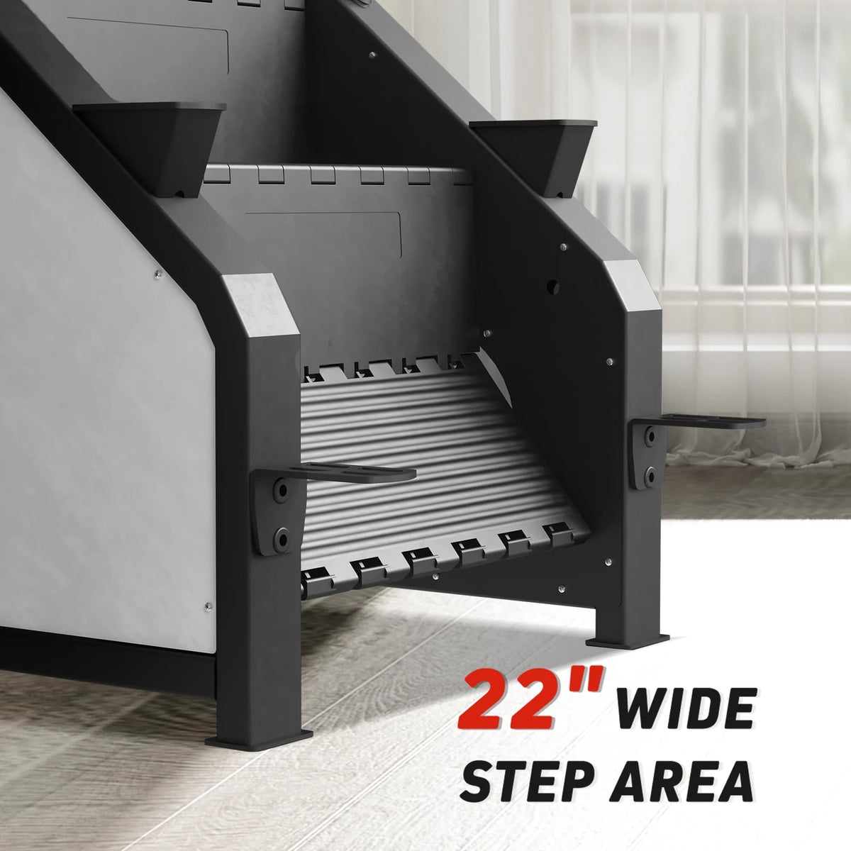 Stair Stepper with LED Screen, 12 Workout Programs, 441LBS Step Machine U2623