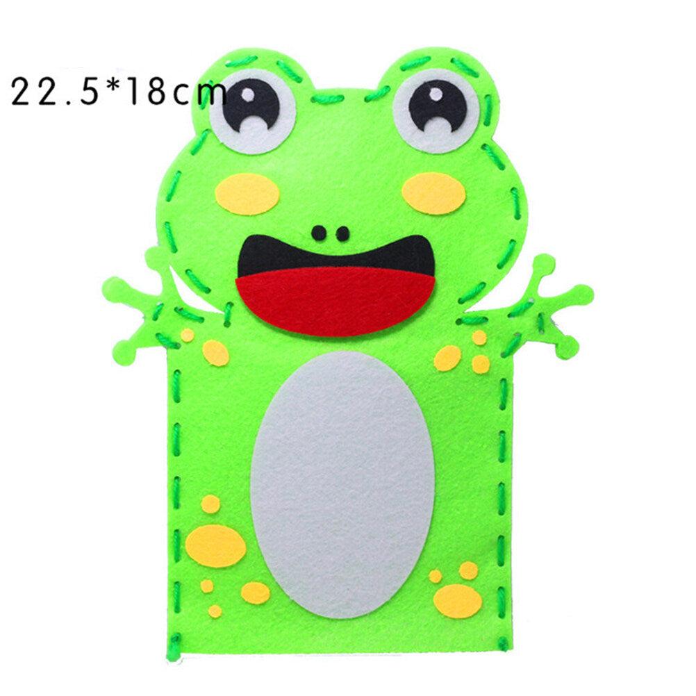 8PCS Creative DIY Doll Making Kit Fabric Weaving Educational Toys T12534