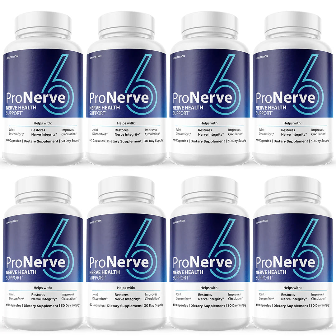 Nerve Health Supplement 8 Bottles J727