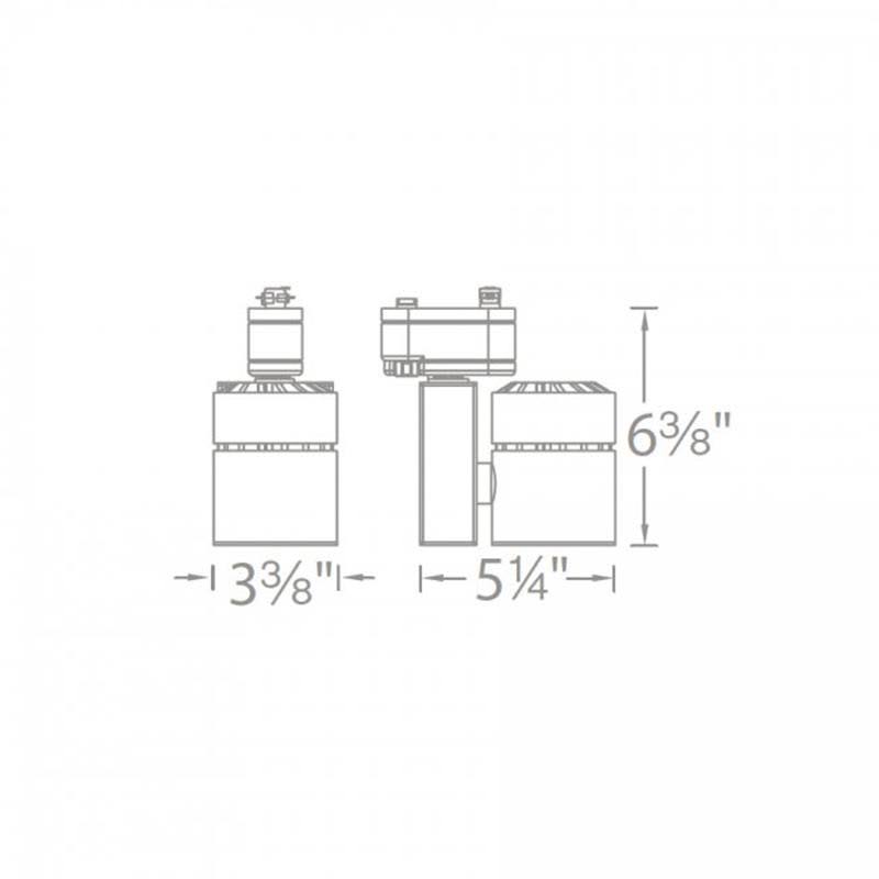 LED Track Head T8479