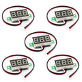 5pcs DC 0~30V Digital Voltmeter Red LED Display X819