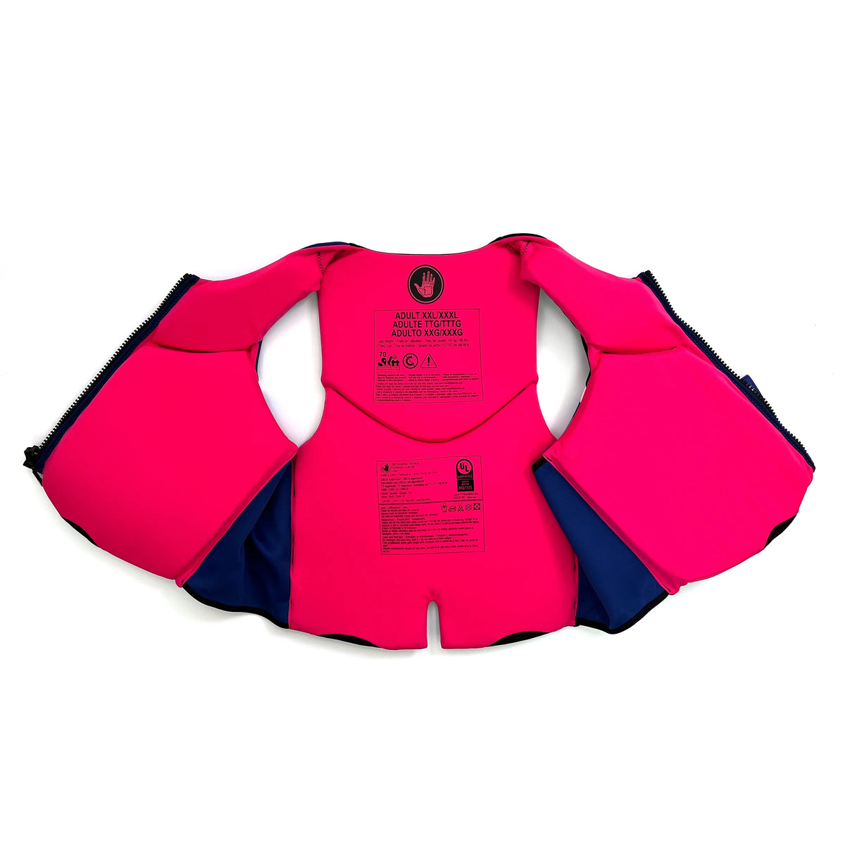 Pink Evoprene Life Jacket and Vest 2X/3X G5334