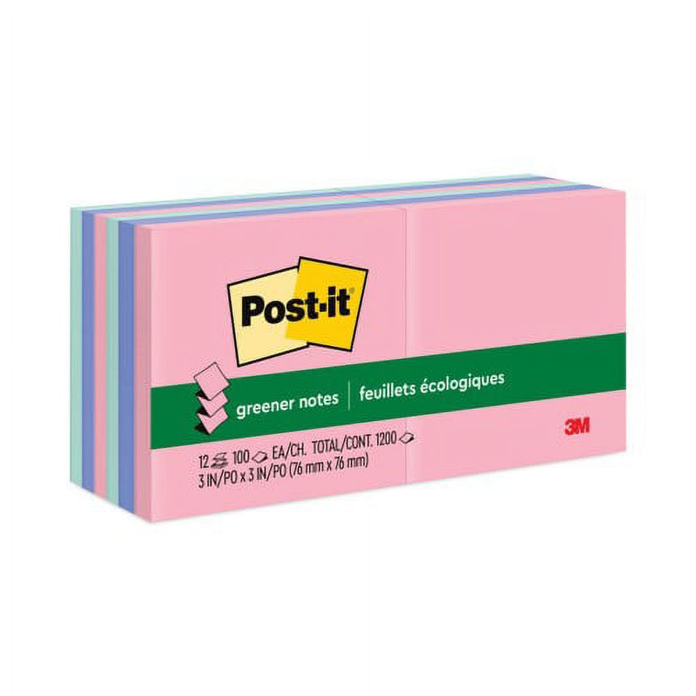 Post-it Pop-up Notes, 3" x 3", 100 Sheets/Pad, 12 Pads/Pack S688