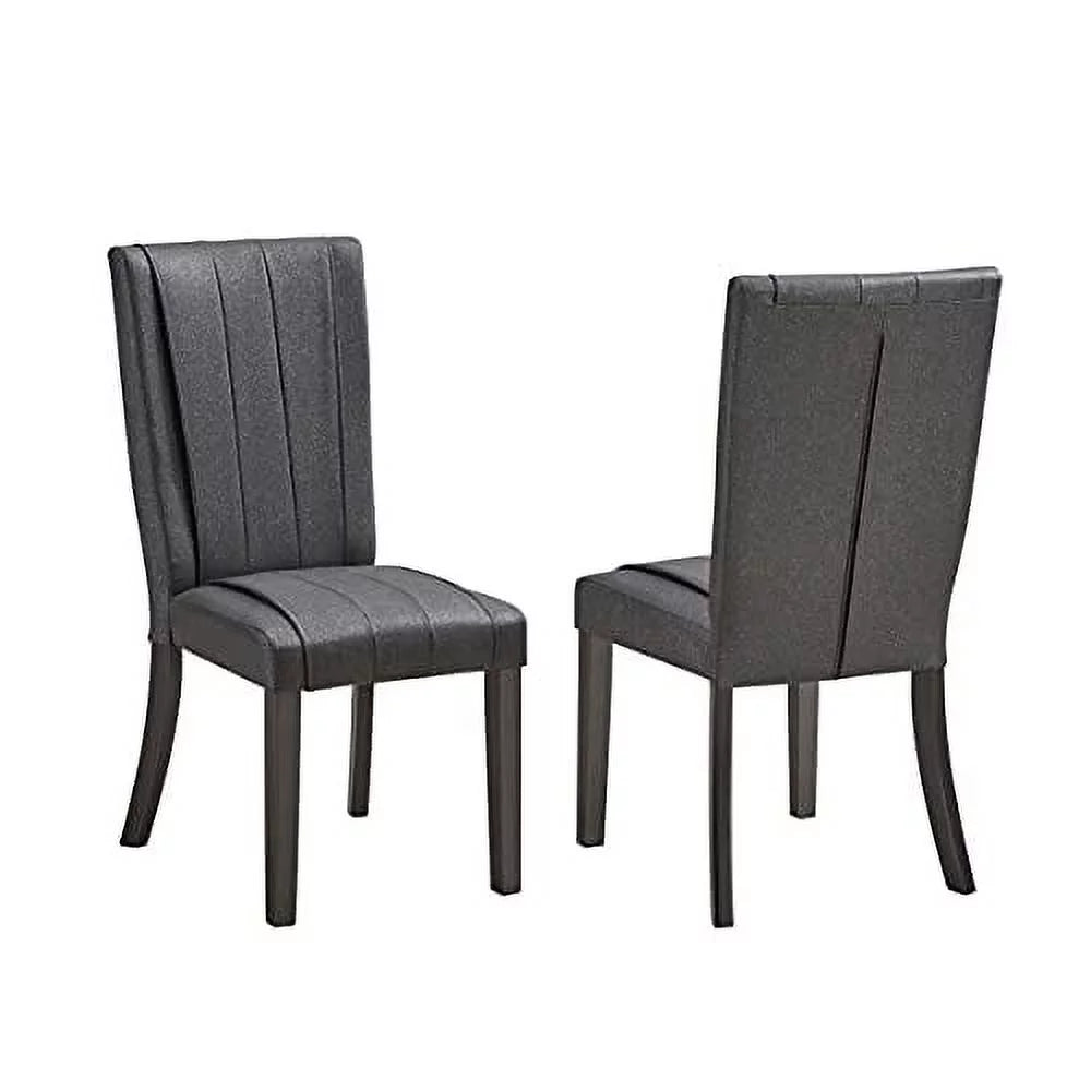 7-Piece Rectangular Pedestal Wood Dining Set R6184