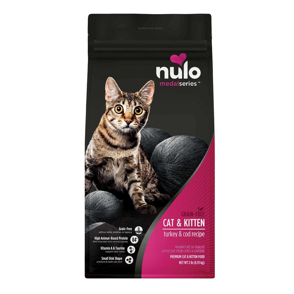 Grain-Free Turkey & Cod Dry Cat & Kitten Food B819380