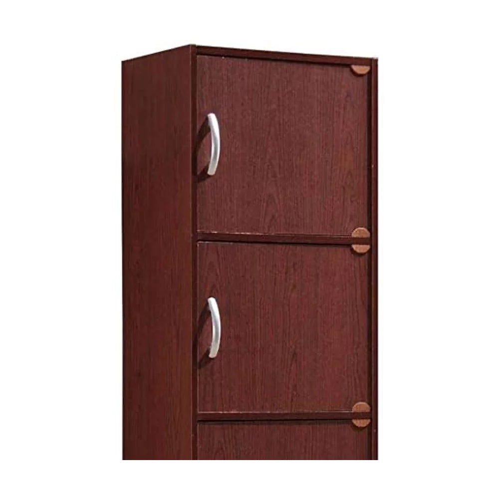 Modern 5-Shelf 5-Door Bookcase R924