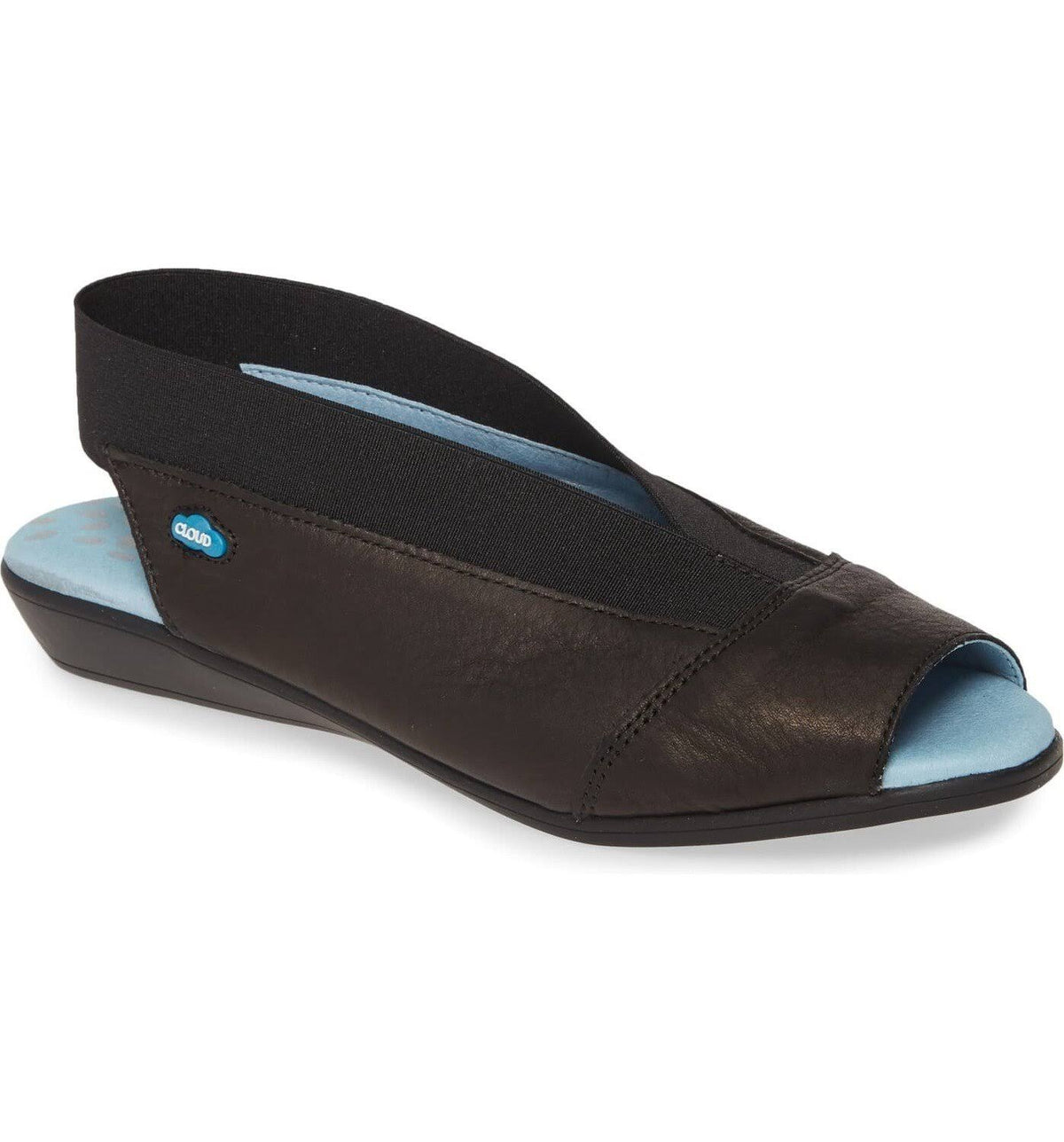 Black Flat Shoes J804256