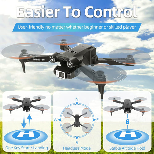 1080P HD FPV Mini Drone with Carrying Case, 2 Batteries L794