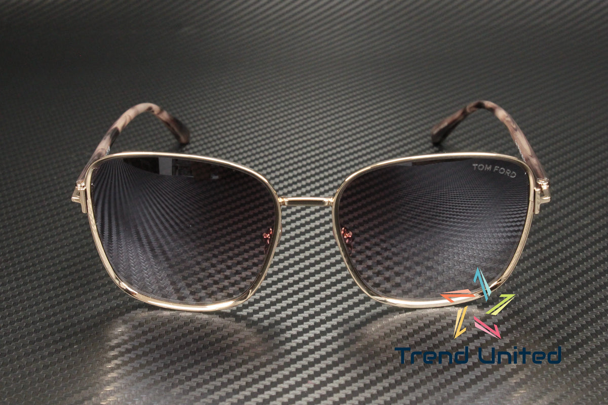 Rose Gold Metal Sunglasses K64981