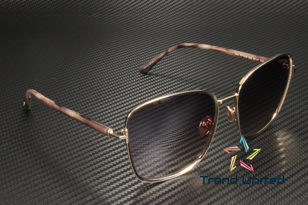 Rose Gold Metal Sunglasses K64981