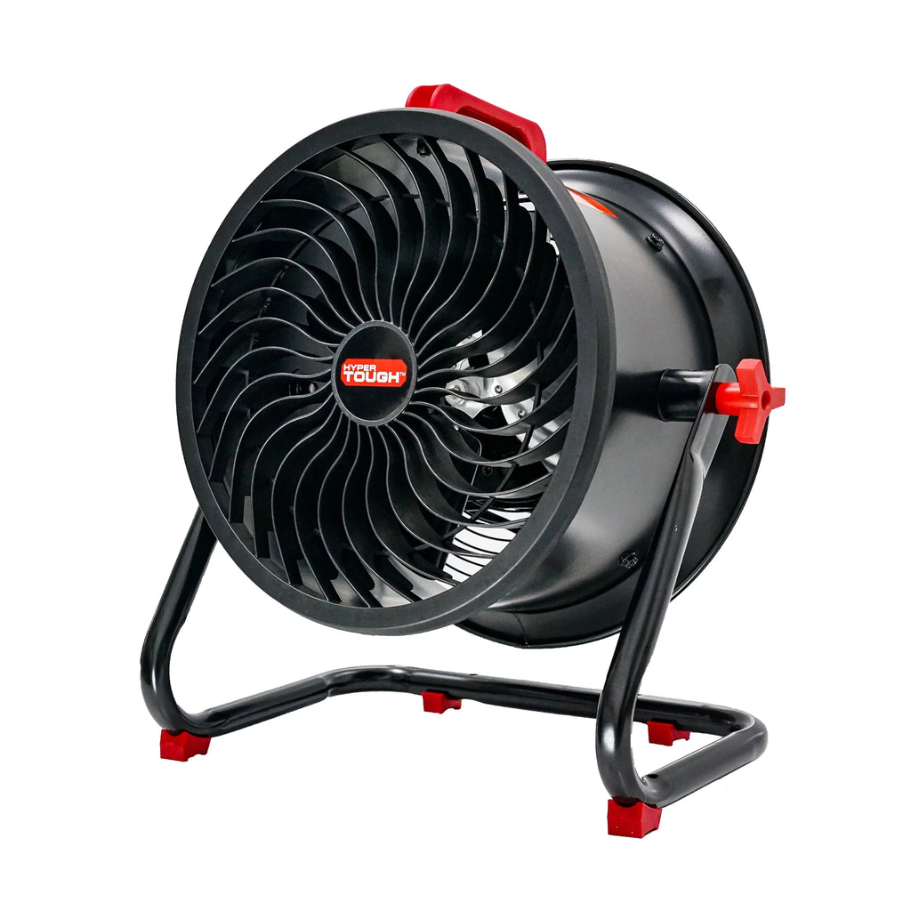 Black & Red 16 inch 2-Speed Turbo Drum Fan K8576