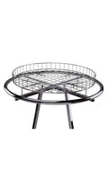 Round Wire Basket Clothing Rack Topper L1429