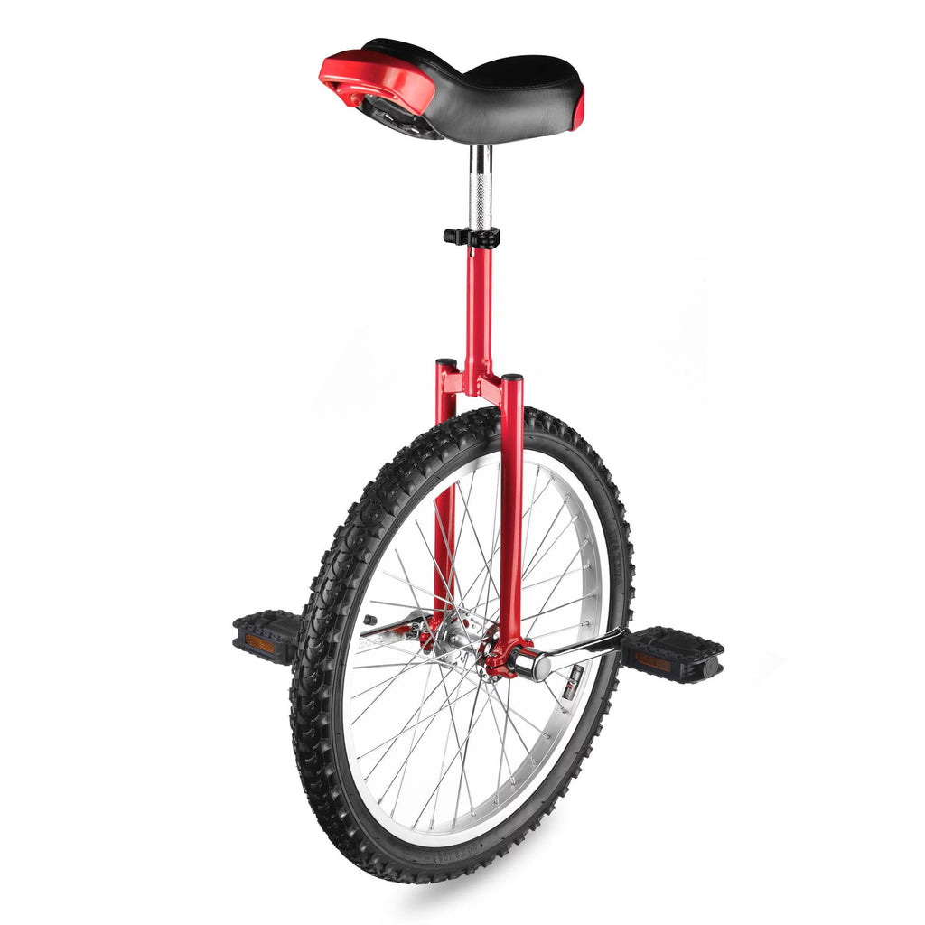 20 Inch Outdoor Unicycle Bike Yellow & Green U549113