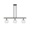 Black Antique Brass 3 Light Island Light I639129