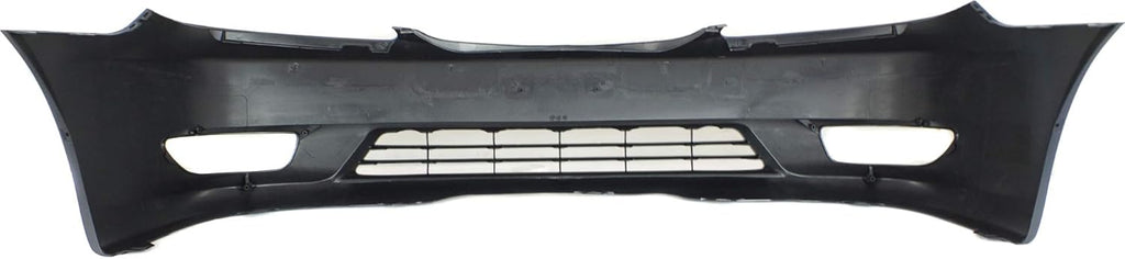 Front Bumper Cover Compatible with 2005-2006 Toyota Camry Primed SE Model with Fog Light Holes C8344