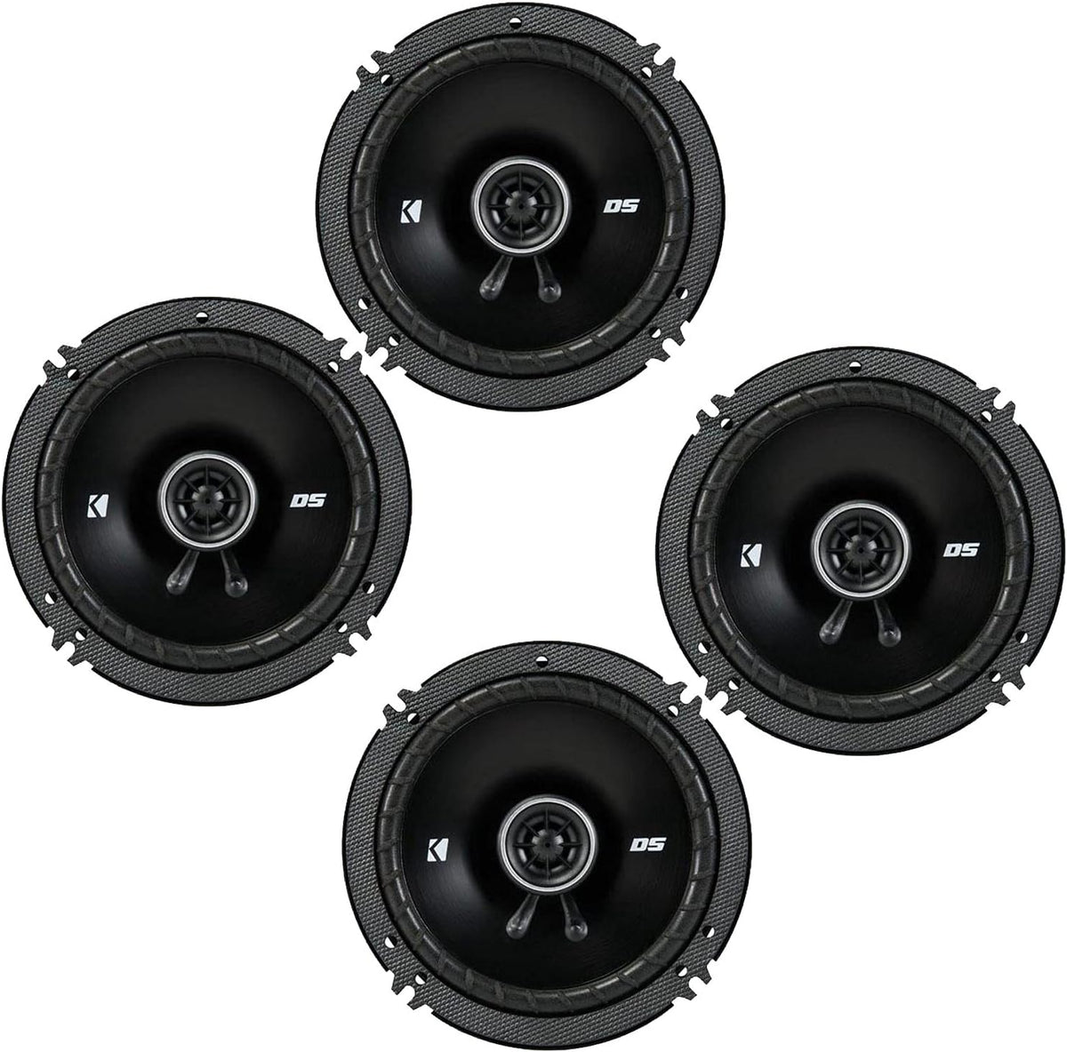 6.5-Inch Coaxial Speakers, 4-Ohm Bundle C6704