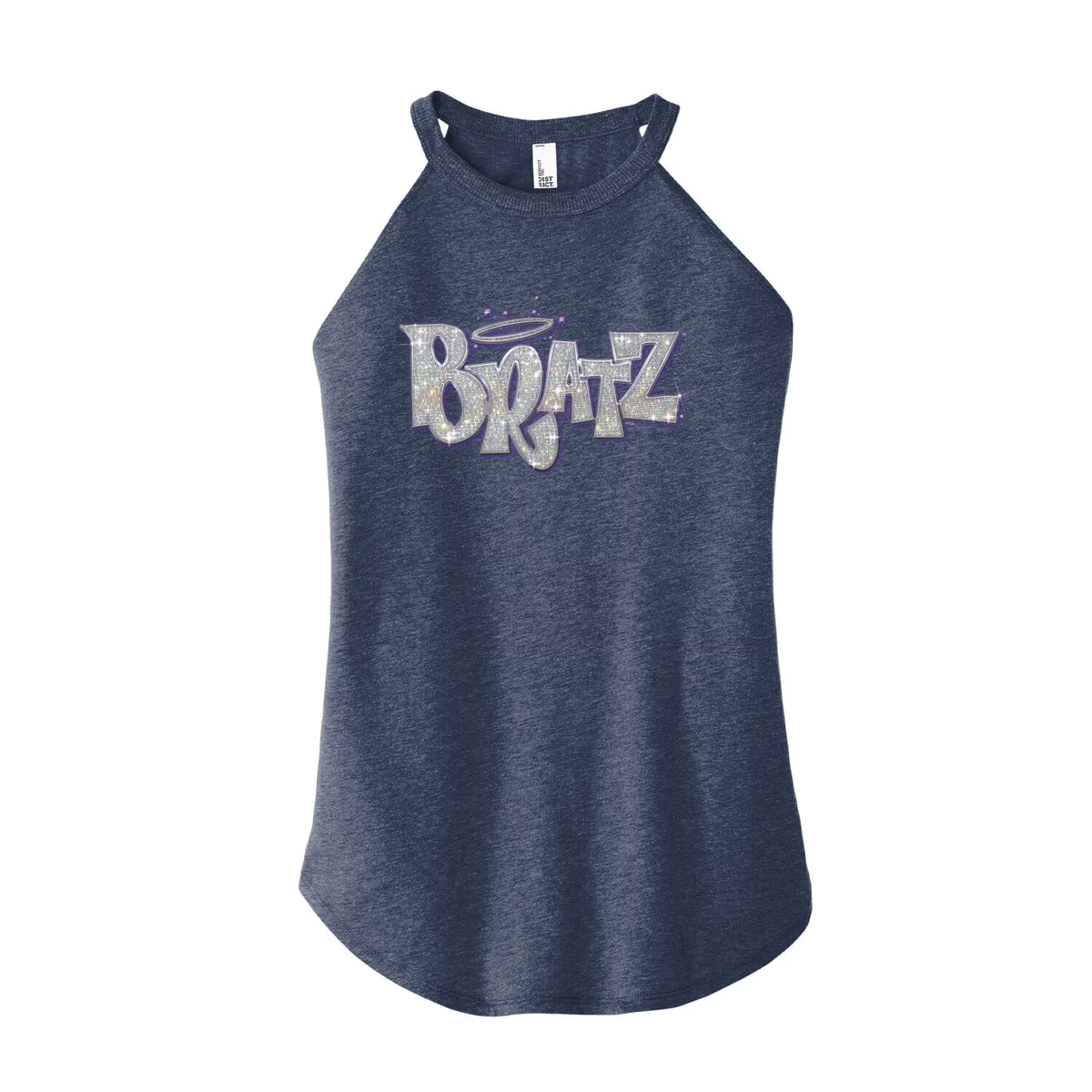 High Neck Tank Top O18354