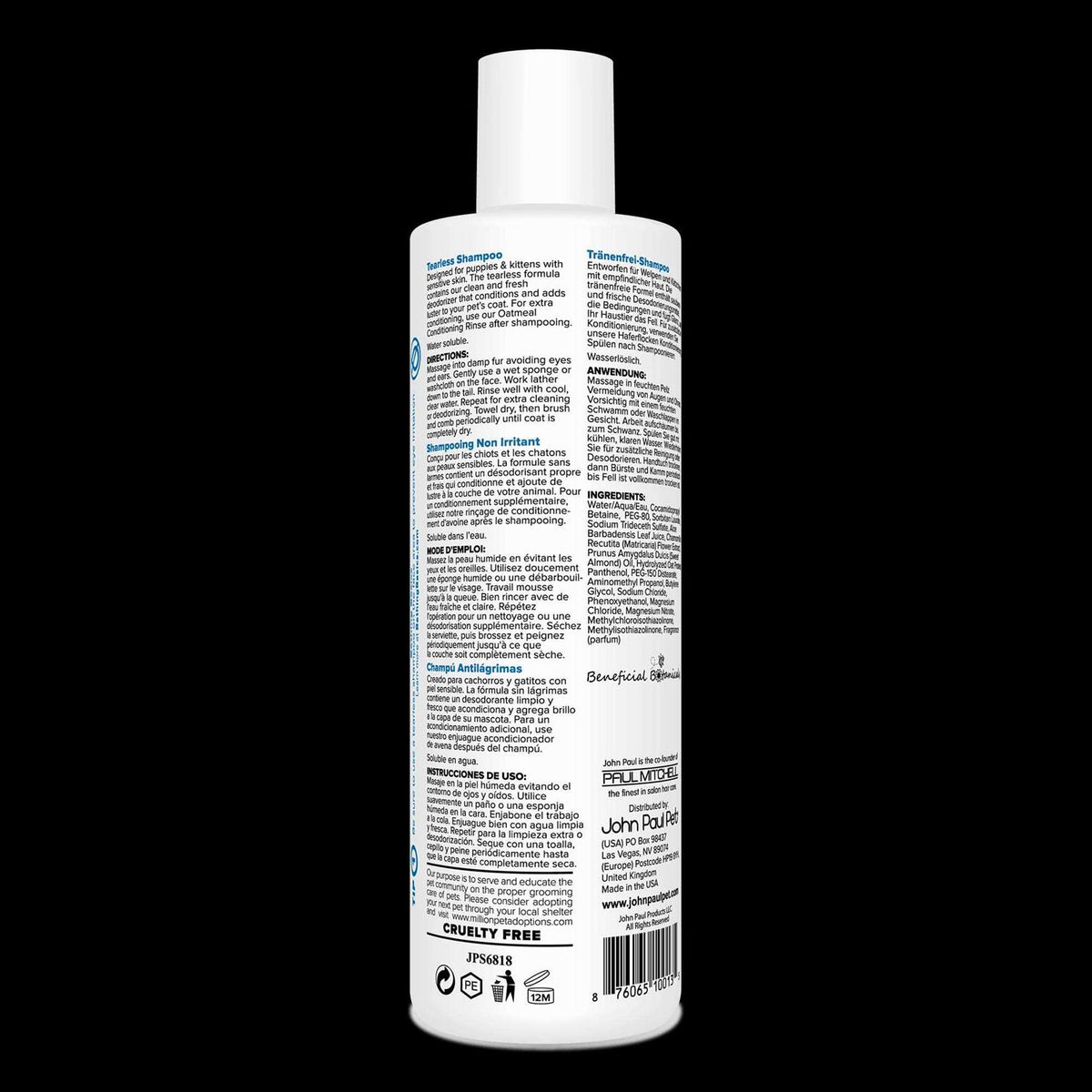 Tearless Pet Shampoo T9845