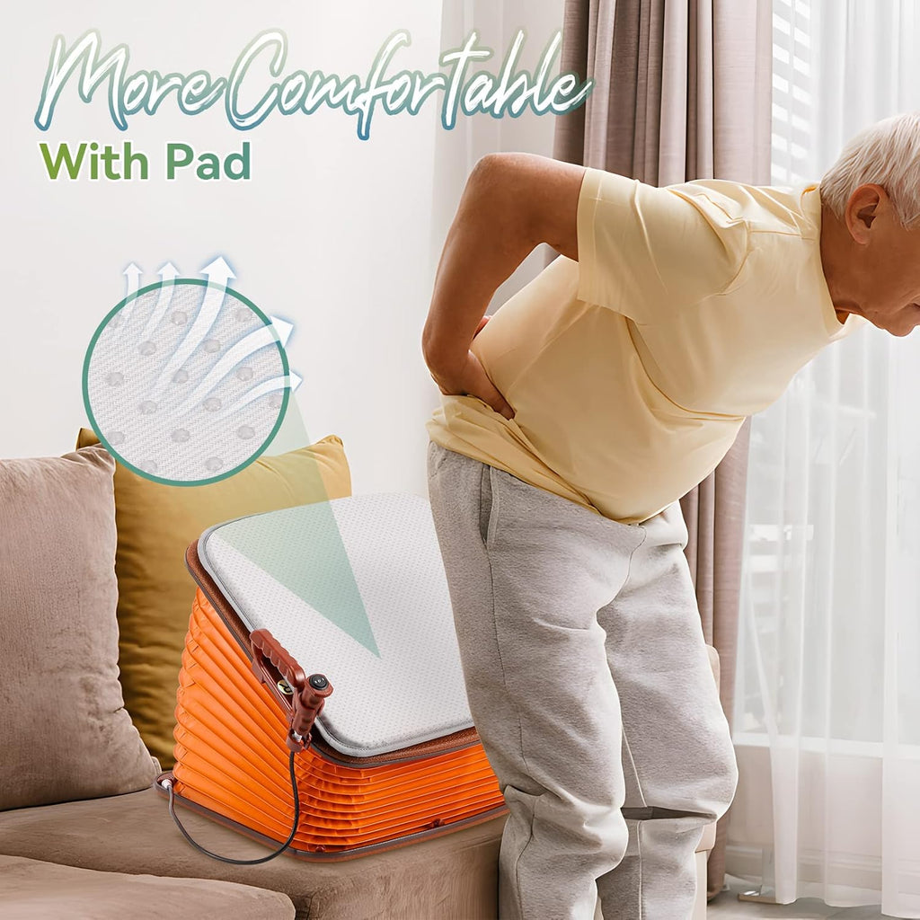 Portable seat lift with Button Control E3001