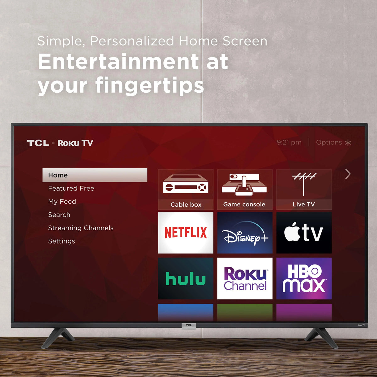 43 Class 4K UHD HDR Smart TV M823