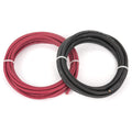 4 Gauge Extra Flexible Welding Cable 600 Volt 20 Feet Black Red Pack of 2 Z85283