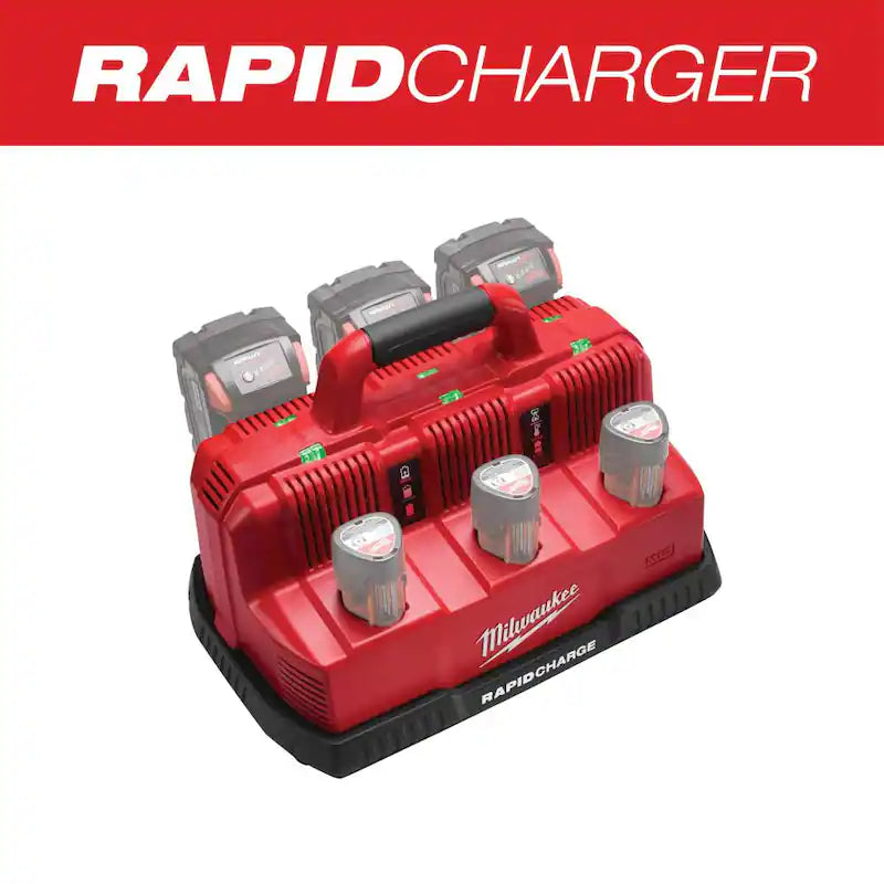 12-Volt/18-Volt Lithium-Ion 6-Port Battery Charger Q637275