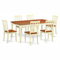7 Piece Extension Rectangular Dining Table Set O4602
