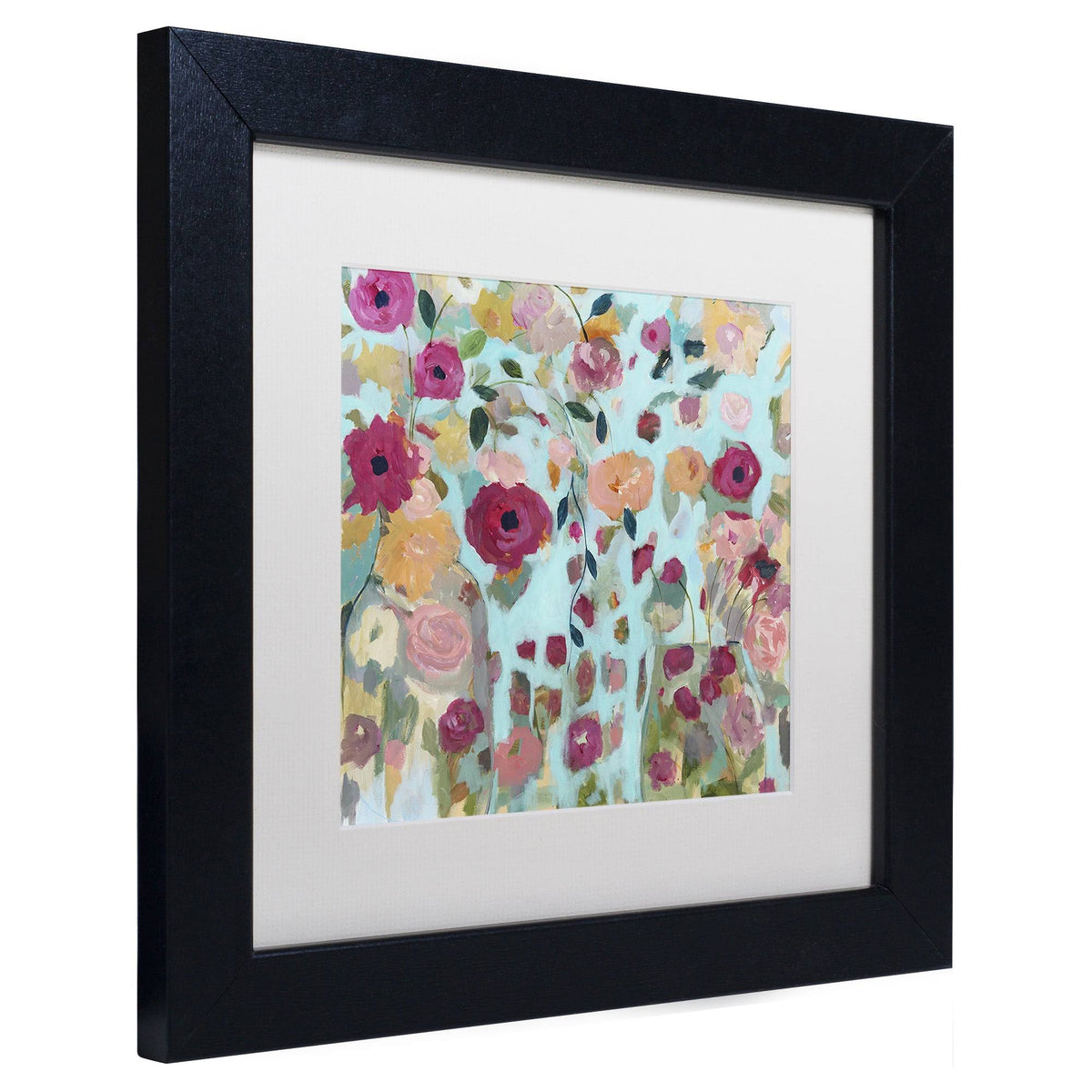 Black Matted Framed Art S801000