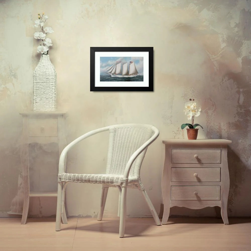Black Modern Framed Museum Art Print I926074