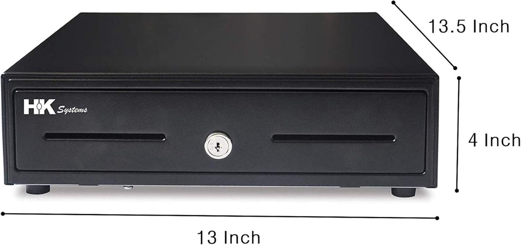16 Heavy Duty Black Push Open Cash Drawer with Metal Bracket U712