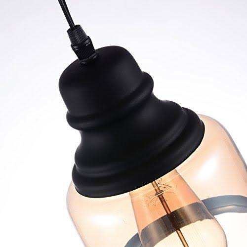 Glass Hanging Lights with Plug in Cord and Dimmer Switch R8980