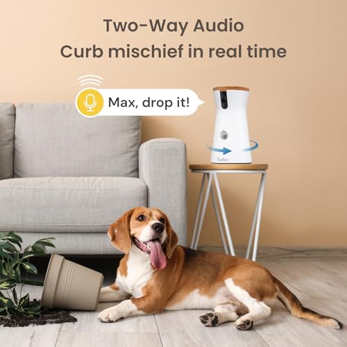 360° Cat Camera with Treat Dispenser and Speaker T39514