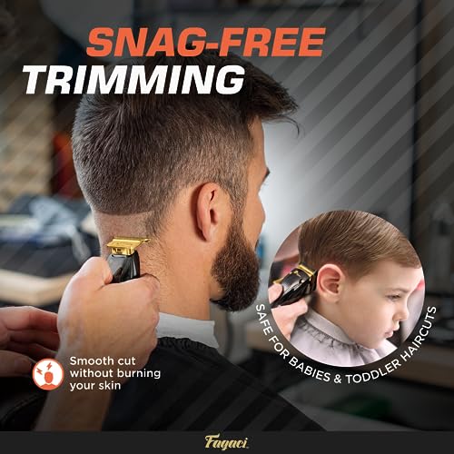 Professional Hair Clippers Set Turbo Power with Precise Cutting, Cordless Hair Clippers and Trimmers Set J4939