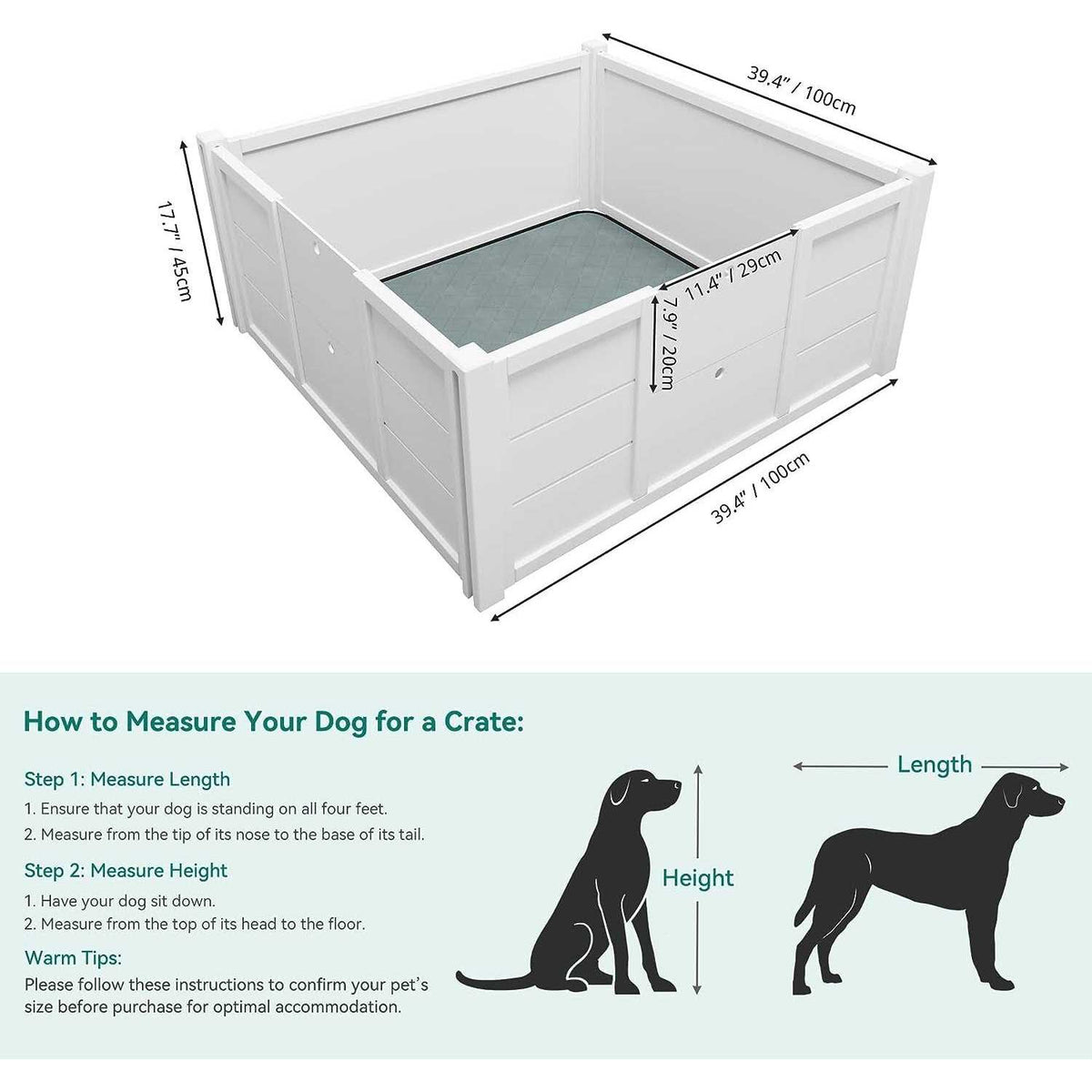 Wooden Dog Pen M14490