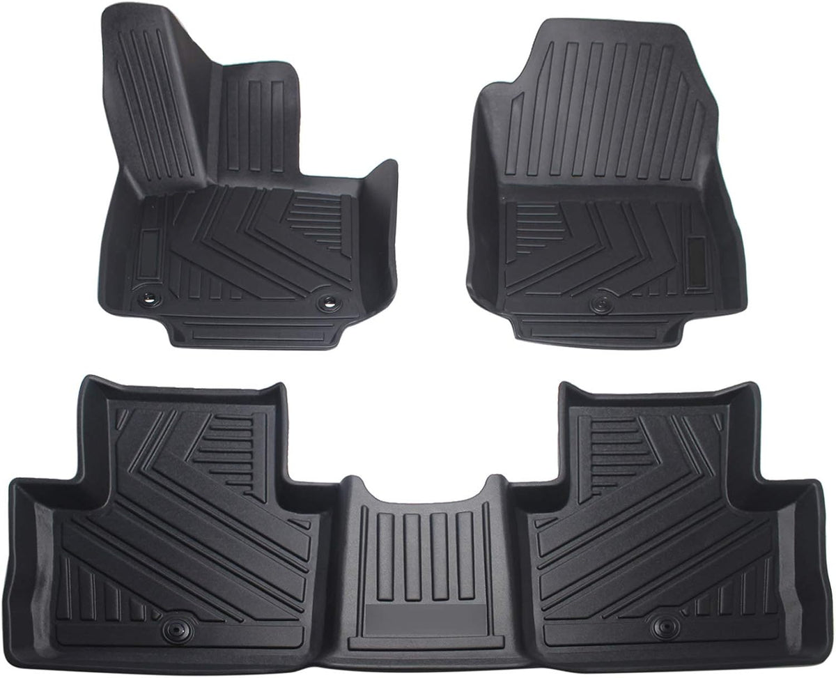 Car Floor Mats & Cargo Liners Trunk Mats Set Compatible for Toyota Rav4 2019 2020 2021 2022 Rubber Mat T5581