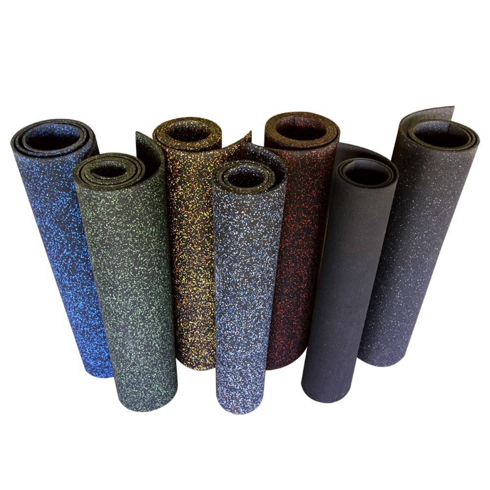 Candy Corn Recycled Rubber Flooring Rolls J594