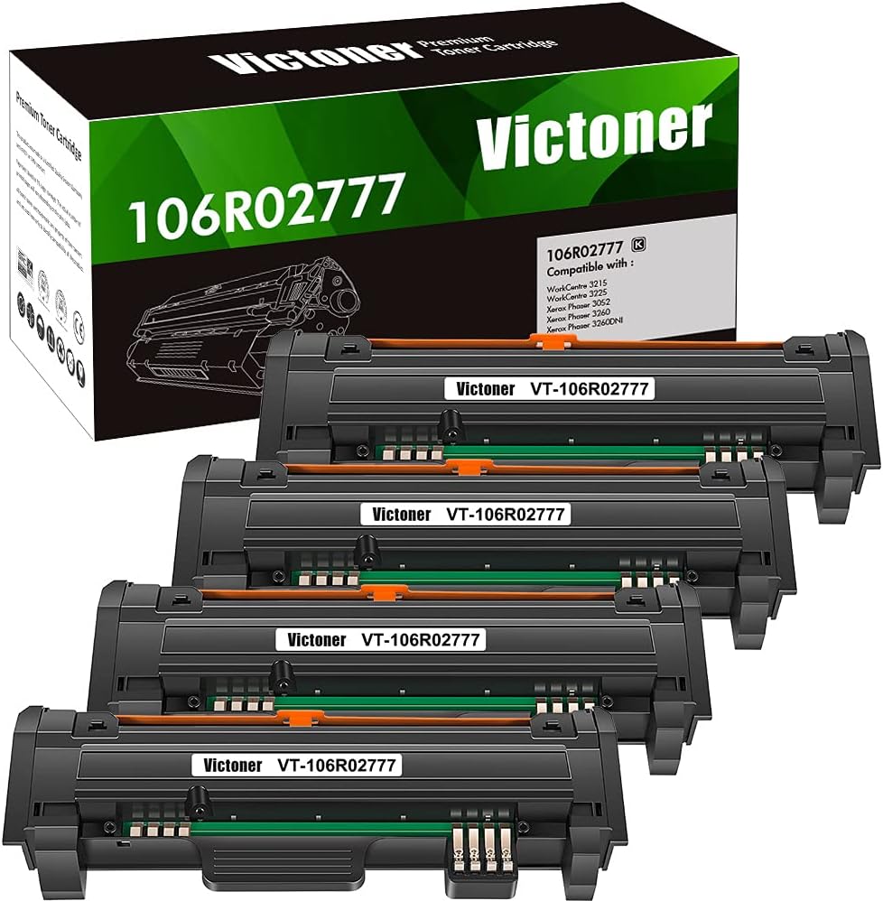 Compatible Black Toner Cartridge 4-Pack M6798